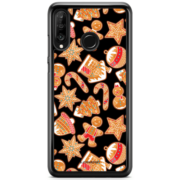 Bjornberry Hårdskal Huawei P30 Lite - Jul Pepparkakor