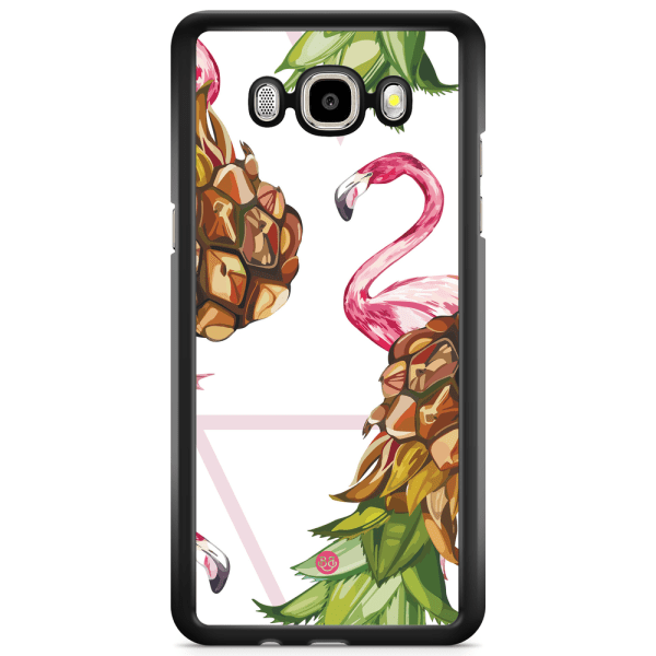 Bjornberry Skal Samsung Galaxy J5 (2015) - Ananas & Flamingo