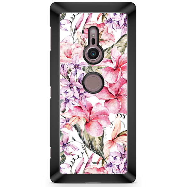 Bjornberry Sony Xperia XZ2 Skal - Vattenfärg Blommor