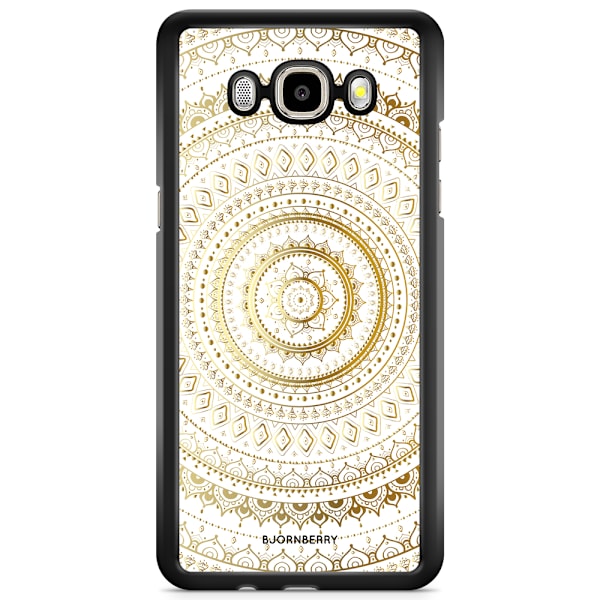 Bjornberry Skal Samsung Galaxy J3 (2016) - Guld Mandala