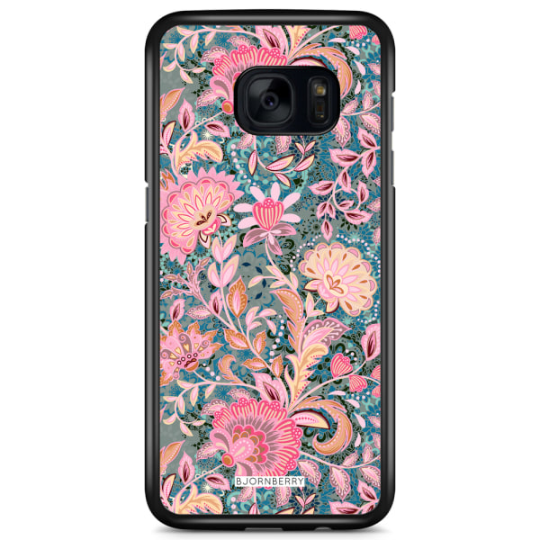 Bjornberry Skal Samsung Galaxy S7 Edge - Fantasy Flowers