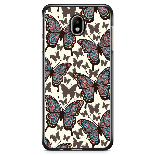 Bjornberry Skal Samsung Galaxy J5 (2017) - Färgglada Fjärilar