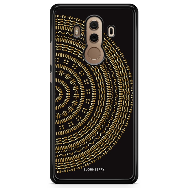 Bjornberry Skal Huawei Mate 10 Pro - Mandala Guld/Svart