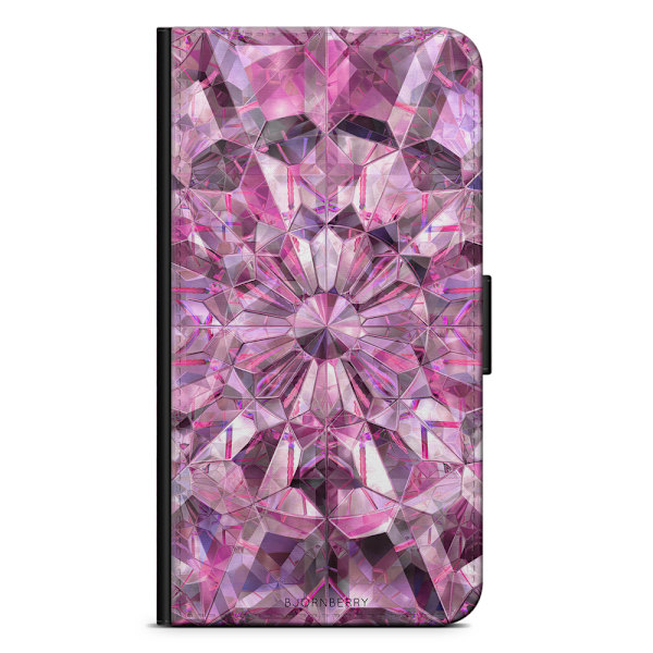 Bjornberry Plånboksfodral Google Pixel 6 - Rosa Kristaller