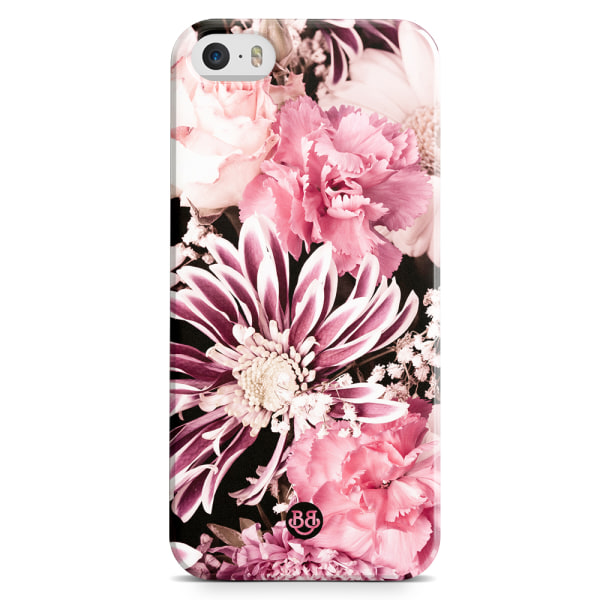 Bjornberry iPhone 5/5s/SE Premium Skal - Pink Floral