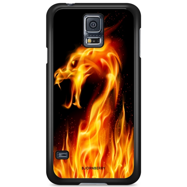 Bjornberry Skal Samsung Galaxy S5/S5 NEO - Flames Dragon