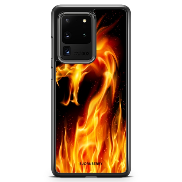 Bjornberry Skal Samsung Galaxy S20 Ultra - Flames Dragon