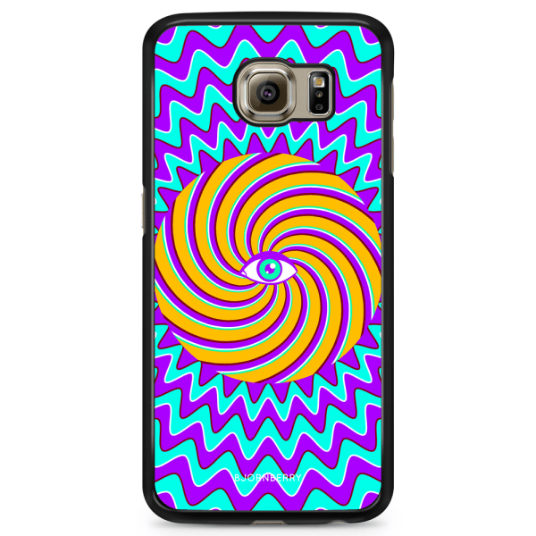 Bjornberry Skal Samsung Galaxy S6 Edge+ - Färgglad Hypnotisk