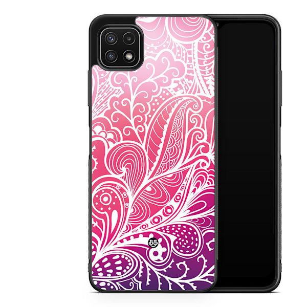 Bjornberry Skal Samsung Galaxy A22 5G -Färgglada Blommor