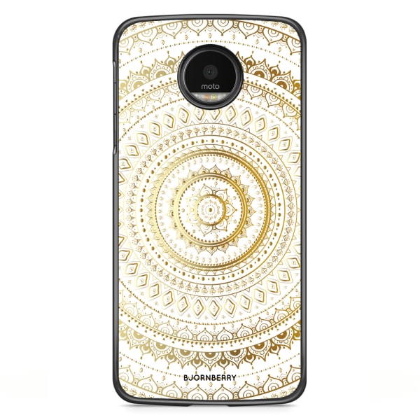 Bjornberry Skal Motorola Moto G5S Plus - Guld Mandala