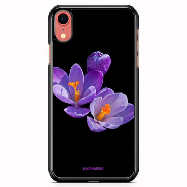 Bjornberry Skal iPhone XR - Lila Blommor