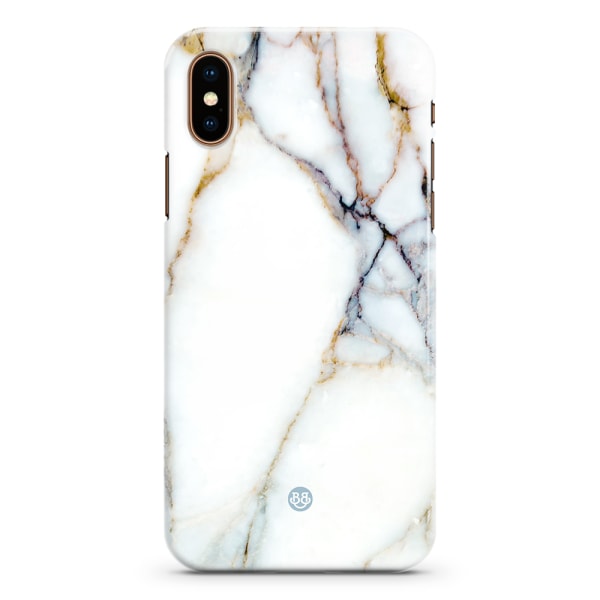 Bjornberry iPhone XS Max Premium Skal - Golden Marble
