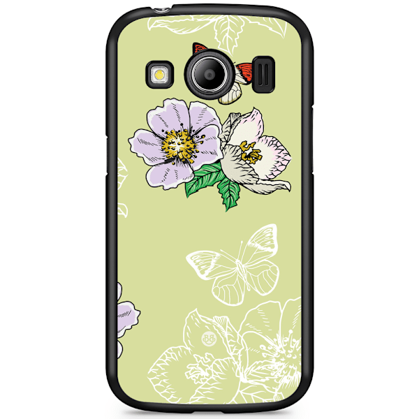 Bjornberry Skal Samsung Galaxy Ace 4 - Fjärilsblomma