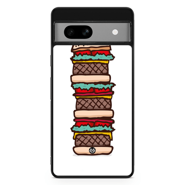 Bjornberry Google Pixel 7a Skal - Giant hamburger
