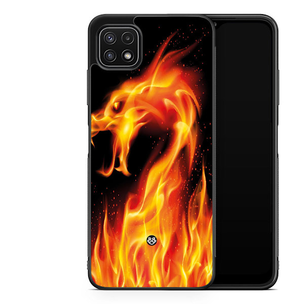 Bjornberry Skal Samsung Galaxy A22 5G -Flames Dragon
