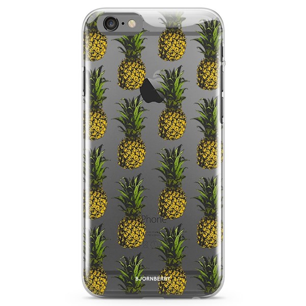 Bjornberry iPhone 6/6s TPU Skal - Ananas Mönster