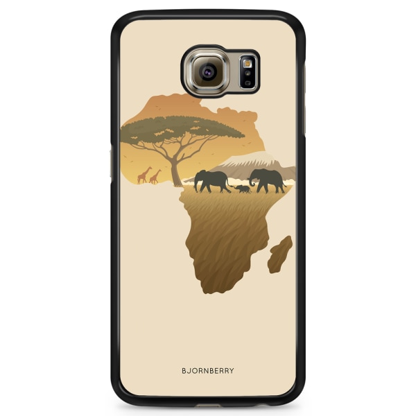 Bjornberry Skal Samsung Galaxy S6 Edge - Afrika Brun