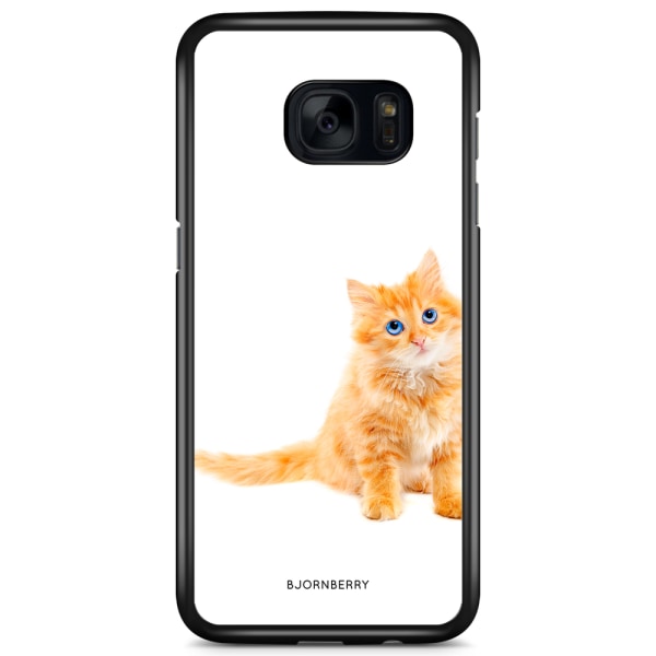Bjornberry Skal Samsung Galaxy S7 - Liten Brun Katt