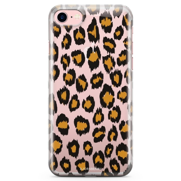 Bjornberry iPhone 7 TPU Skal - Leopard
