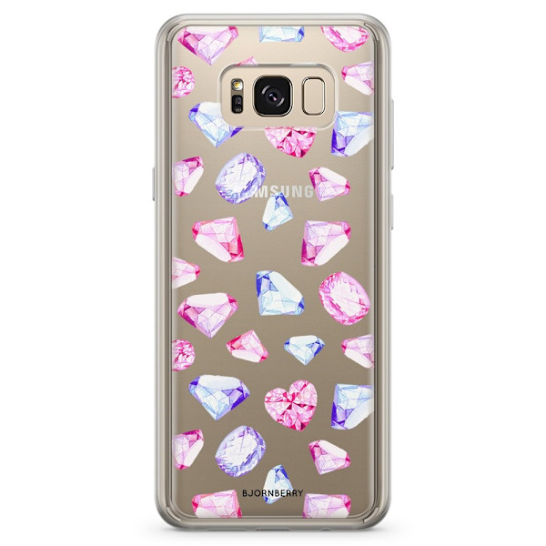 Bjornberry Skal Hybrid Samsung Galaxy S8+ - Diamanter