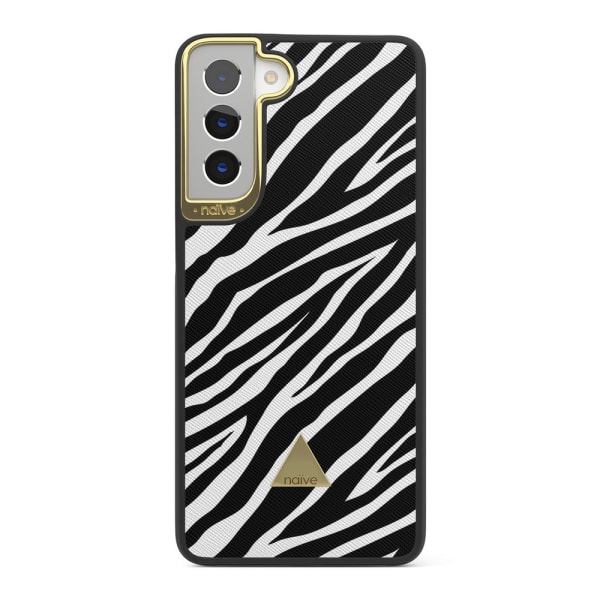 Naive Samsung Galaxy S21 Skal - Zebra
