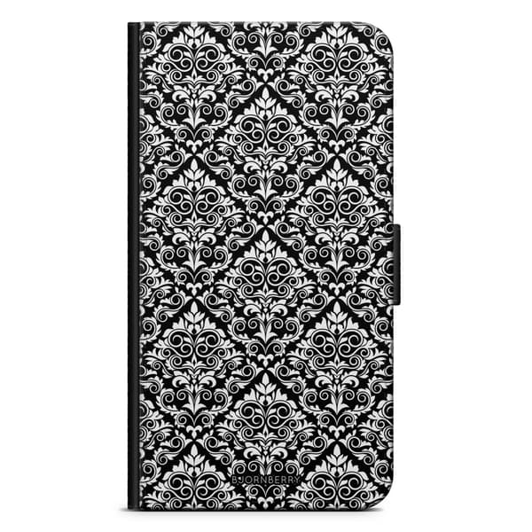 Bjornberry Plånboksfodral iPhone 12 Mini - Damask