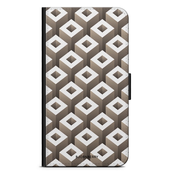 Bjornberry Plånboksfodral OnePlus 7 - Geometriska mönster