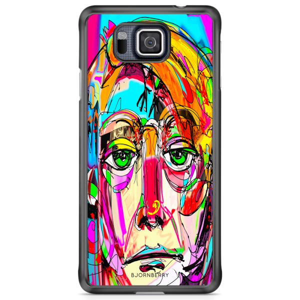 Bjornberry Skal Samsung Galaxy Alpha - Abstrakt Porträtt
