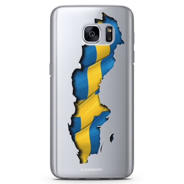 Bjornberry Samsung Galaxy S7 Edge TPU Skal -Sverige