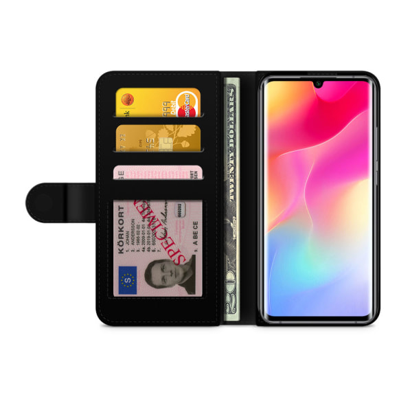 Bjornberry Xiaomi Mi Note 10 Lite Fodral - Rosa Pärlor