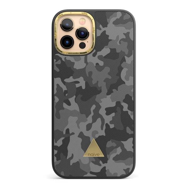 Naive iPhone 12 Pro Skal - Noir Camo