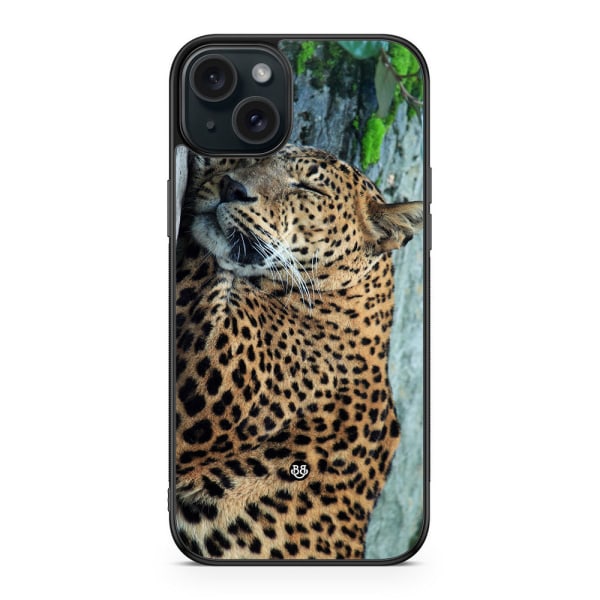 Bjornberry Skal iPhone 15 Plus - Sovande Leopard