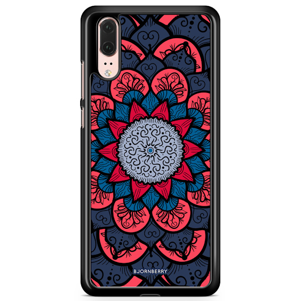 Bjornberry Skal Huawei P20 - Blå Mandala