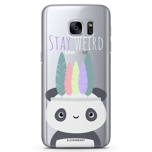 Bjornberry Samsung Galaxy S6 Edge TPU Skal -Stay Weird