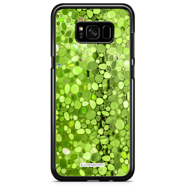 Bjornberry Skal Samsung Galaxy S8 - Stained Glass Grön
