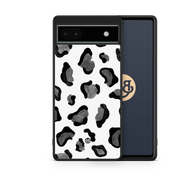 Bjornberry Skal Google Pixel 6a - Grå Leopard