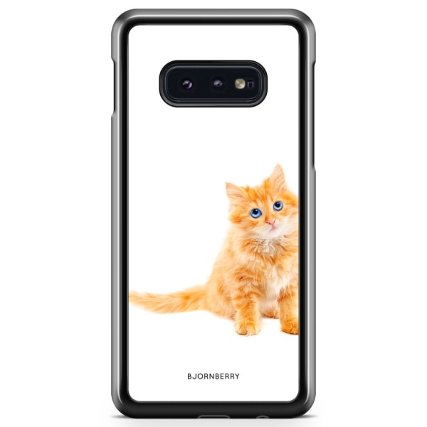 Bjornberry Skal Samsung Galaxy S10e - Liten Brun Katt