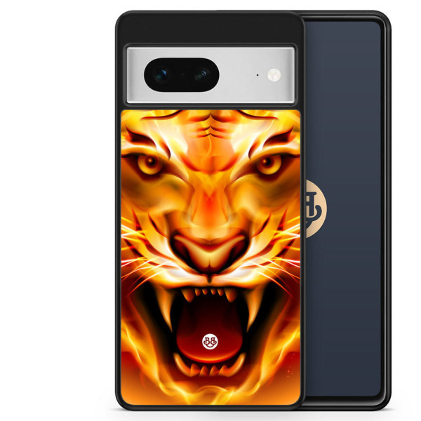 Bjornberry Skal Google Pixel 7 - Flames Tiger