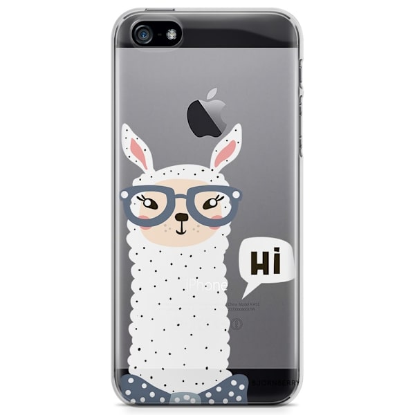 Bjornberry iPhone 5/5S/SE TPU Skal - Söt Lama