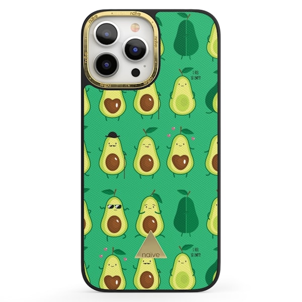 Naive iPhone 13 Pro Max Skal - Avocado