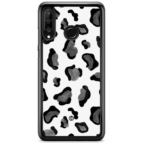 Bjornberry Hårdskal Huawei P30 Lite - Grå Leopard