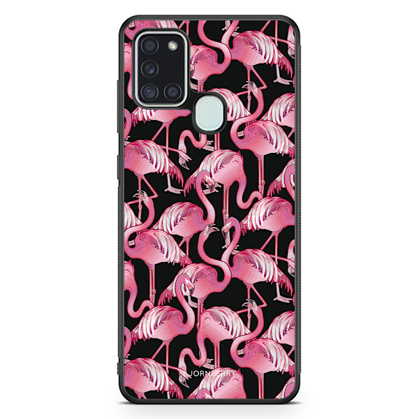 Bjornberry Skal Samsung Galaxy A21s - Flamingos