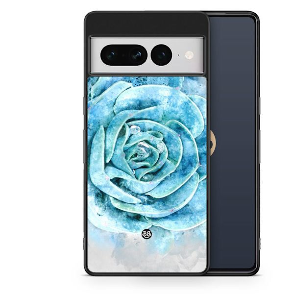 Bjornberry Skal Google Pixel 7 Pro - Blå Kaktus