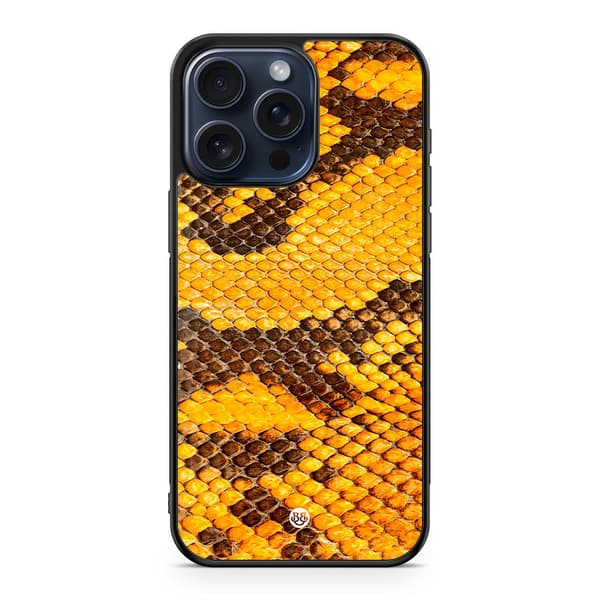 Bjornberry Skal iPhone 15 Pro Max - Gul Orm