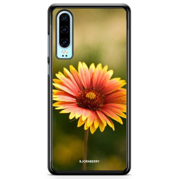 Bjornberry Hårdskal Huawei P30 - Gul Blomma