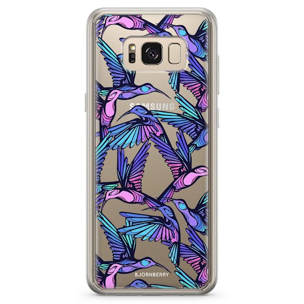 Bjornberry Skal Hybrid Samsung Galaxy S8+ - Kolibrier