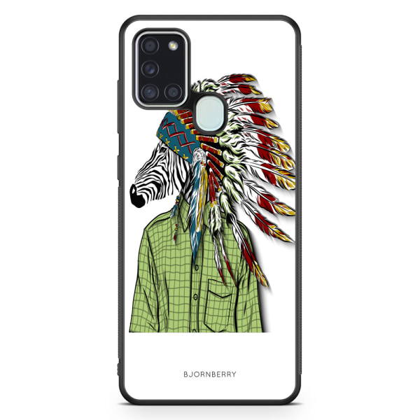 Bjornberry Skal Samsung Galaxy A21s - Hipster Zebra