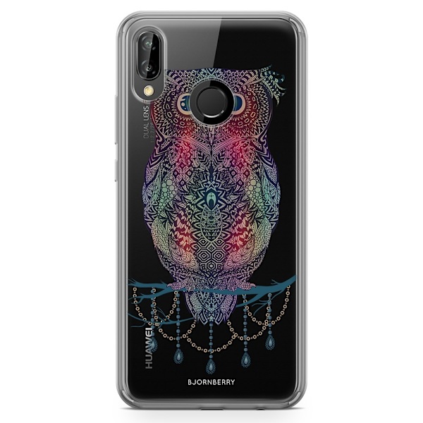 Bjornberry Hybrid Skal Huawei P20 Lite - Mandala Uggla