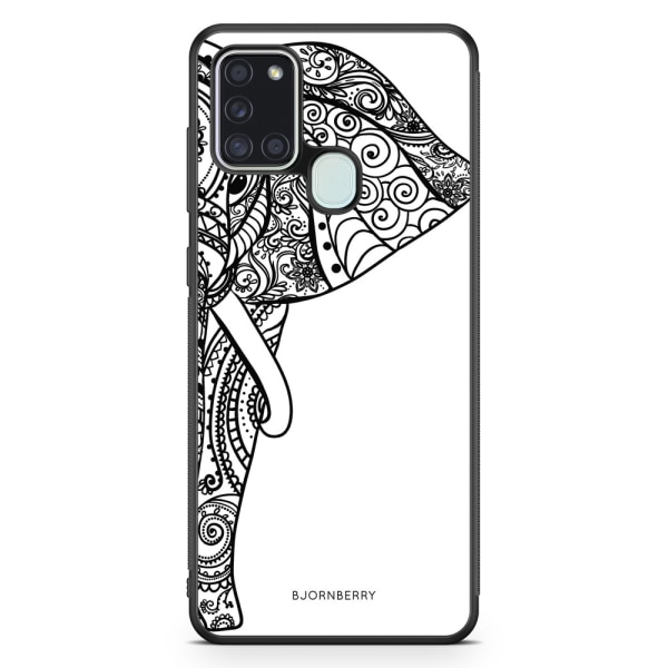 Bjornberry Skal Samsung Galaxy A21s - Mandala Elefant