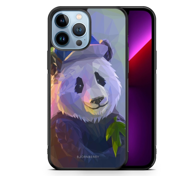 Bjornberry Skal iPhone 13 Pro Max - Färgglad Panda